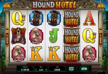 Слот Hound Hotel